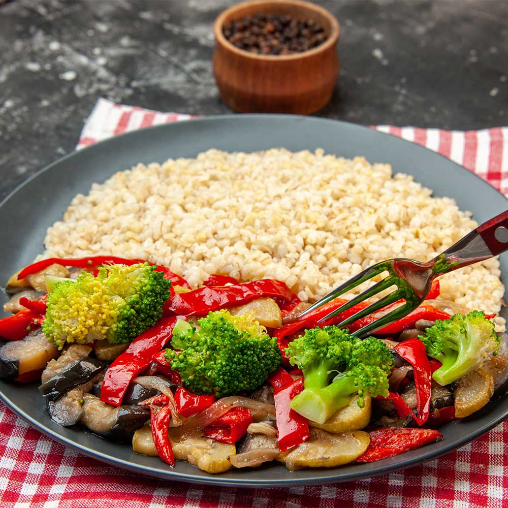 fat-burning-1 low carb high protein plate